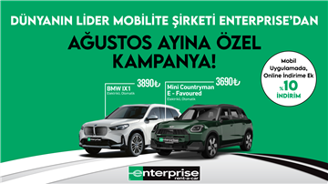 Enterprise Ağustos Kampanyasını Sakın Kaçırmayın!