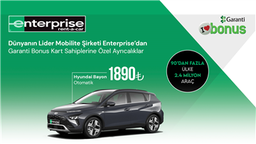 Garanti BBVA Bonus Kart Müşterilerine Özel Fırsatlar!